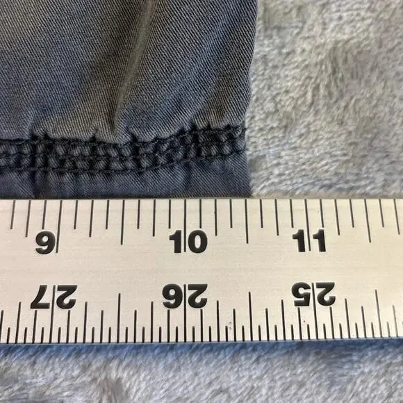 Y2K Calvin Klein Distressed Skater Casual Cargo Mens Shorts Sz 38 100% Cotton - Picture 7 of 7